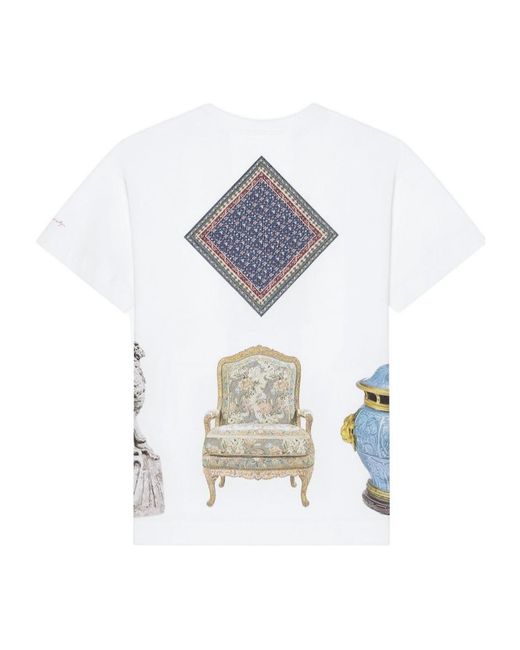 Givenchy White Short-Sleeved T-Shirt for men
