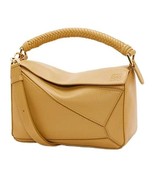 Loewe Metallic Puzzle Small Shoulder Bag
