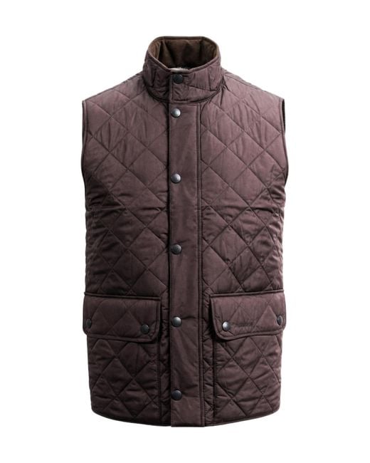 Barbour Purple High-Neck Vest for men