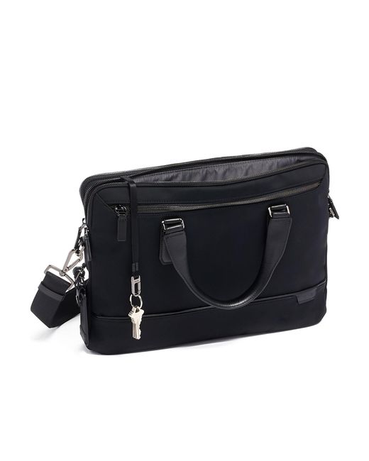 Tumi Black Sycamore Briefcase for men