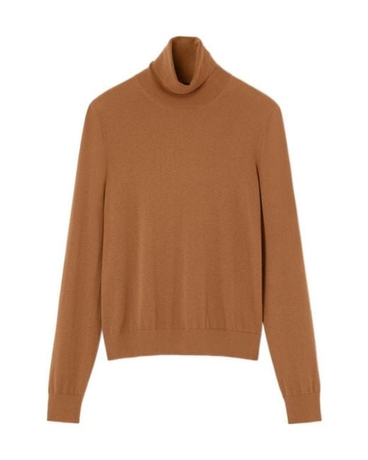 Loro Piana Brown Iconic Turtleneck for men