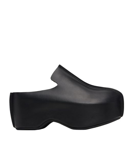J.W. Anderson Black Platform Mules for men