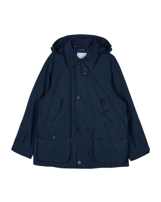 Nanamica Blue 2L Pertex Field Jacket for men