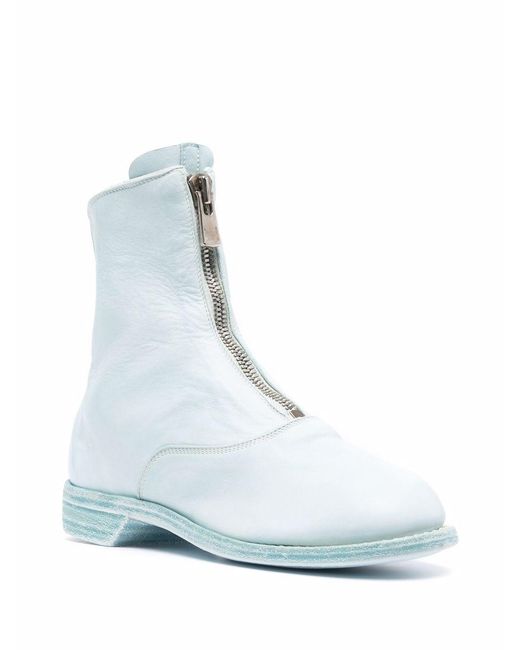 Guidi Blue 210 Horse Fg Zipper Boots