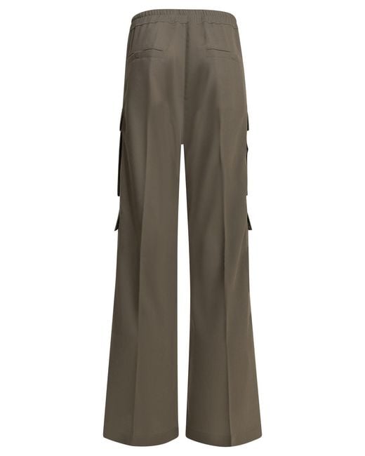 Rick Owens Gray 'Belas' Cargo Pants