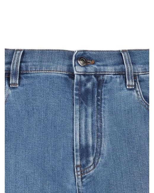 Loro Piana Blue Quarona Regular-Fit Jeans for men