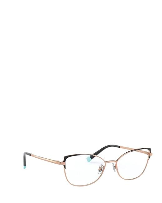 Tiffany & Co White Color Matching Full-Frame Glasses