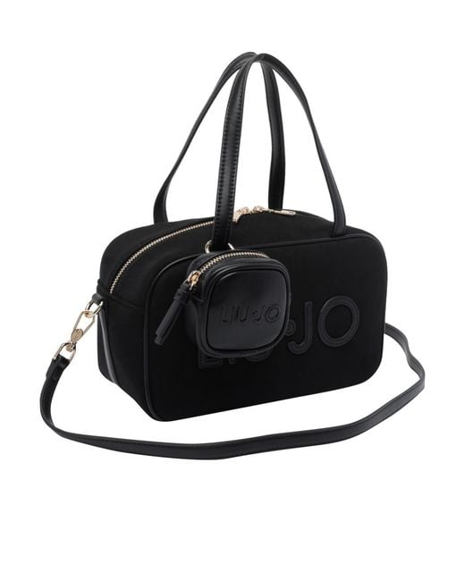 Liu Jo Black Dual-Handle Shoulder Bag