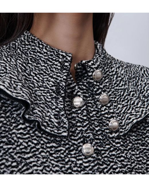 Dior Gray Fitted Cardigan