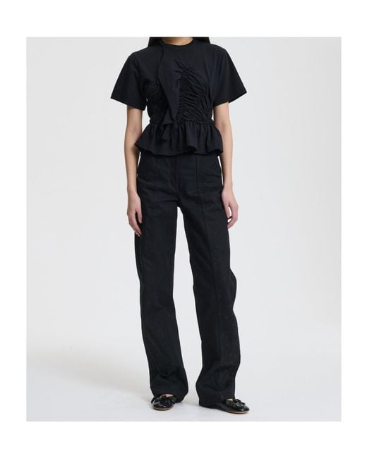 CECILIE BAHNSEN Black Cbace T-Shirt