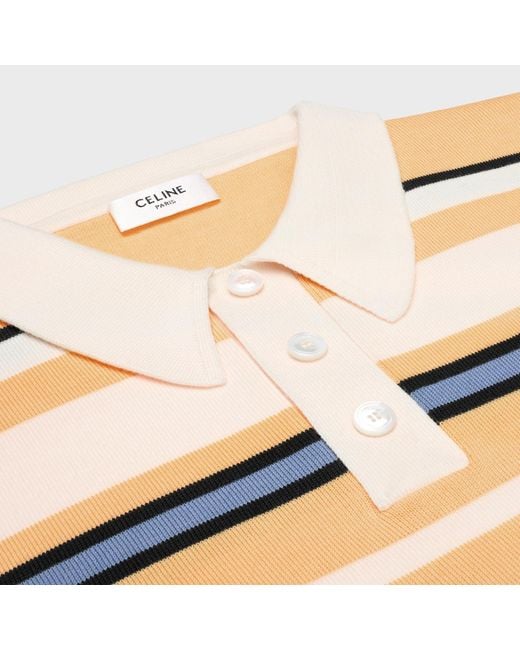 Céline Natural Loose Polo
