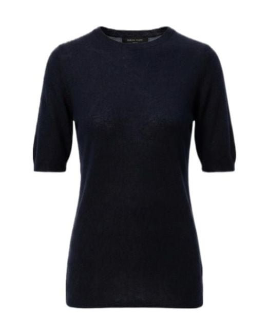 Fabiana Filippi Black Crew Neck Knitwear