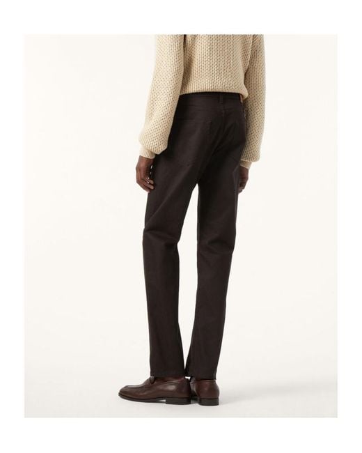 Loro Piana Black Belt Loop Jeans for men
