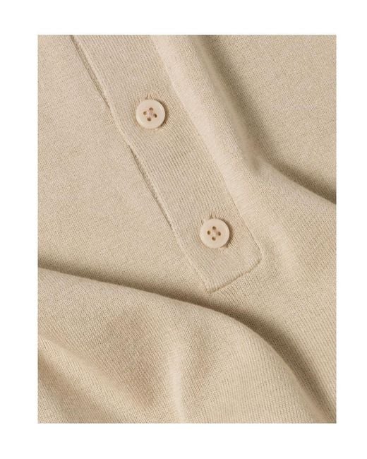 Jonathan Simkhai White Dolton Polo Shirt for men