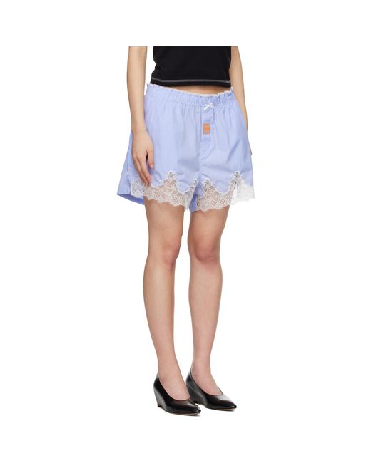 Martine Rose Blue French Knickers for men