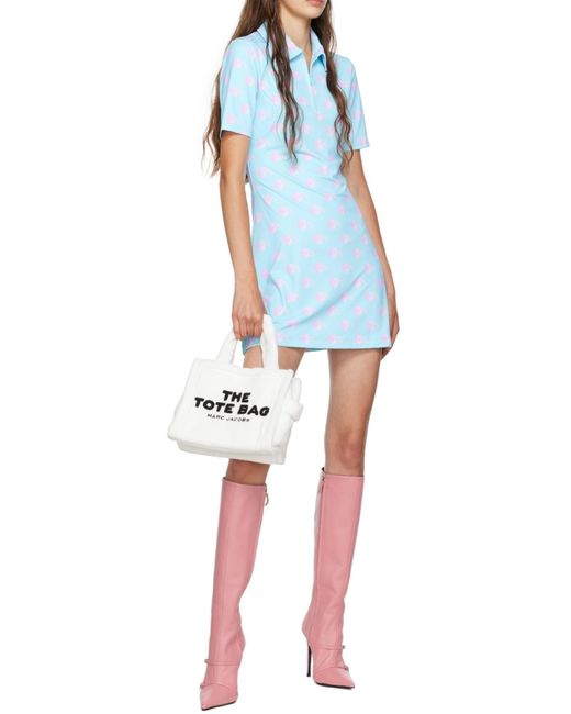 Marc Jacobs The Terry Mini Top Handle Bag in White | Lyst
