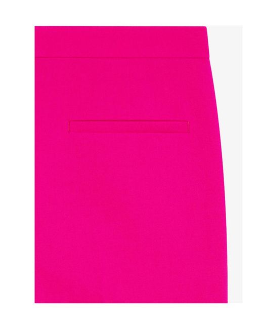 Givenchy Pink Straight-Leg Trousers