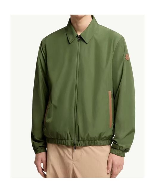 Moncler Green Socot Shirt Jacket for men
