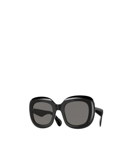 Oliver Peoples Metallic Logo Sunglasses