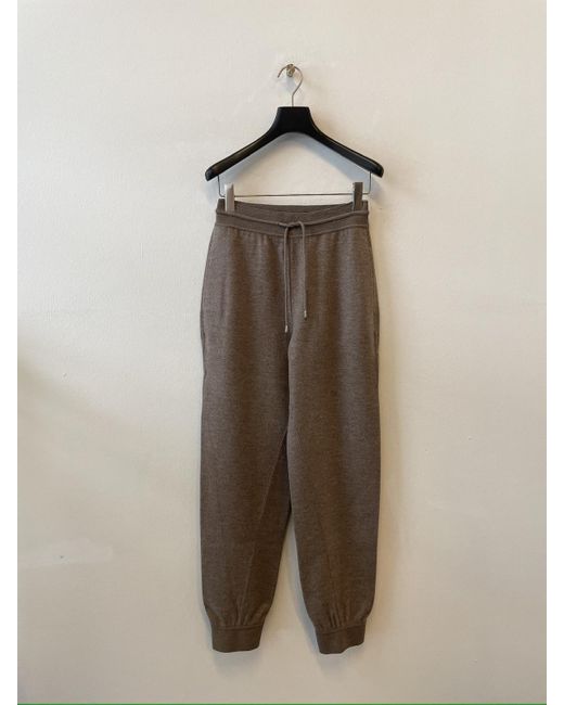 Loro Piana Brown Rassa Drawstring Trousers