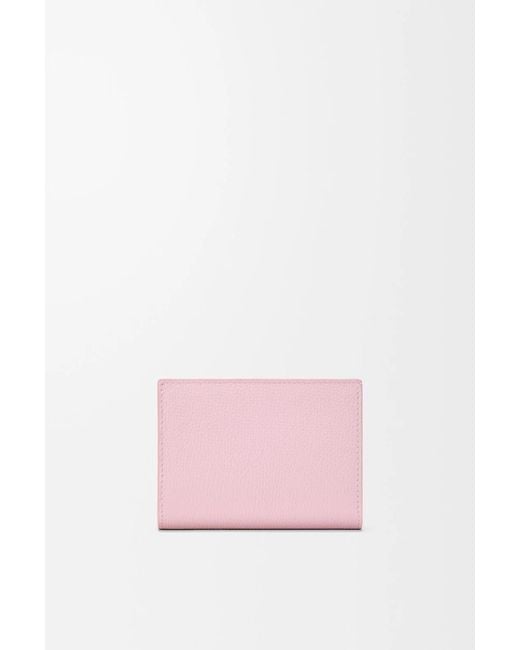 Loewe Pink Snap Wallet