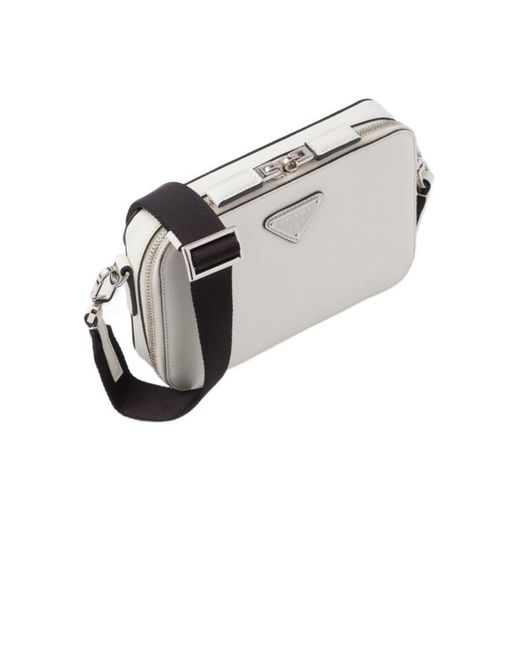 Prada Multicolor Brique Saffiano Leather Bag for men
