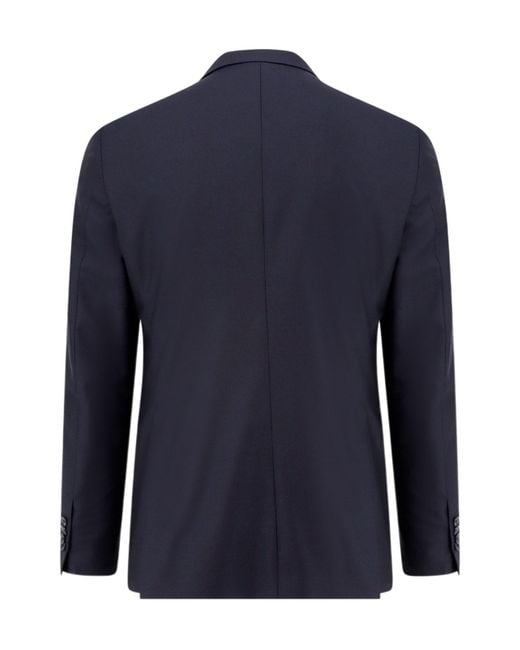 Tagliatore Blue Single-Breasted Tailored Suit for men