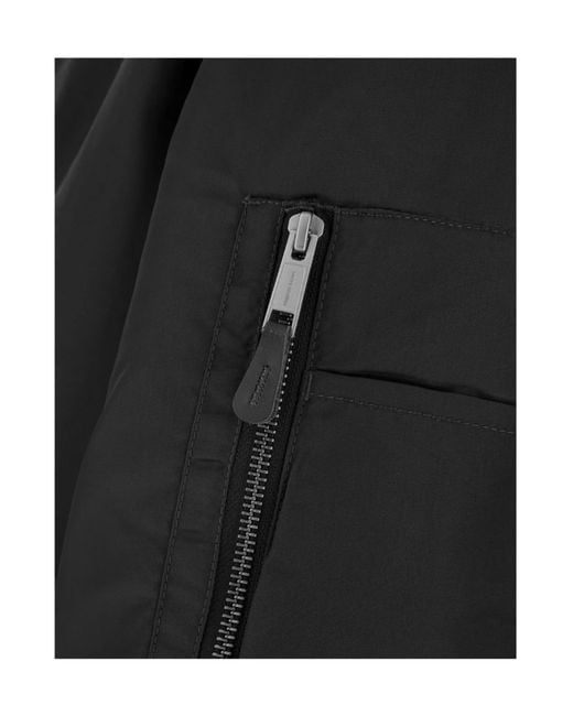 Entire studios Black Padded Bomber Jacket for men