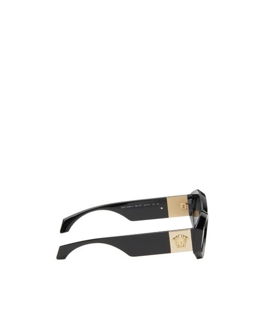 Versace White Integrated Nose Rest Sunglasses for men