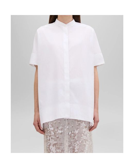 Aspesi White Long-Sleeved Shirt