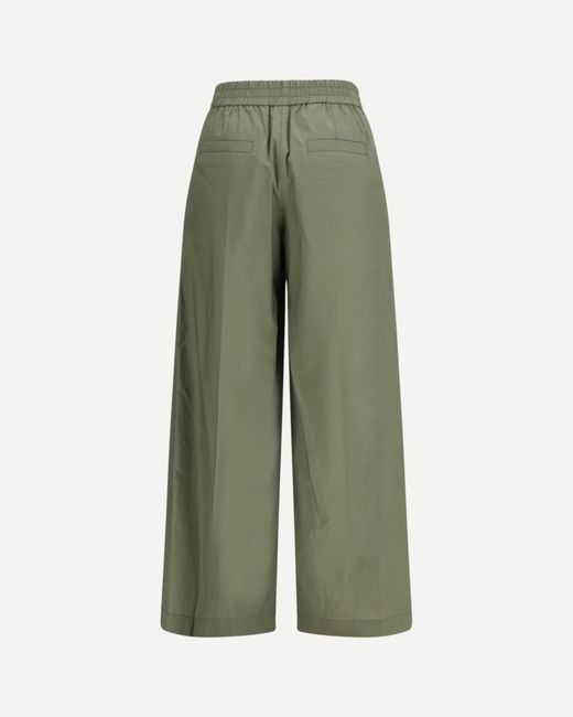 Brunello Cucinelli Green Elasticated Trousers
