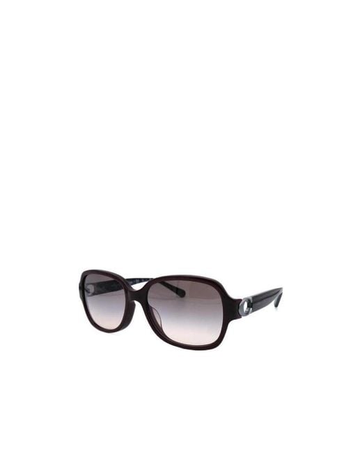 COACH White Logo Sunglasses