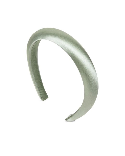 Jennifer Behr Metallic Tori Satin Headband