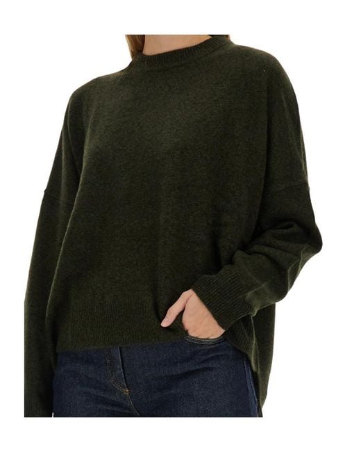 Aspesi Black Wool Knit Sweater
