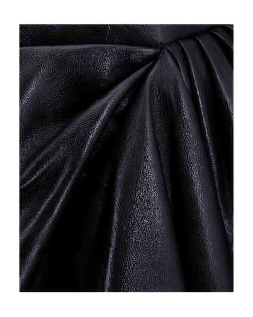 Bottega Veneta Blue Leather Dress