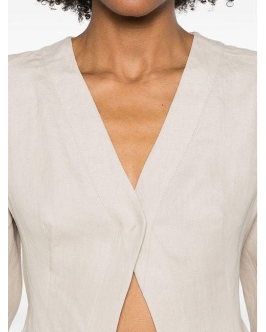 Giorgio Armani Natural Linen Jacket