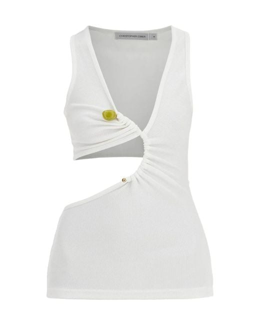 Christopher Esber White Top