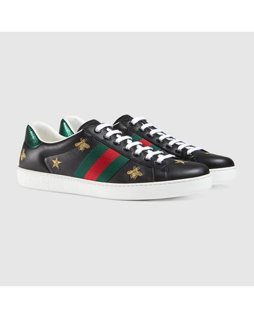 Gucci Multicolor Ace Embroidered Sneaker for men