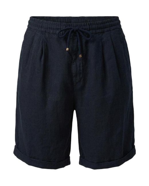 Brunello Cucinelli Black Elasticated Knee High Shorts for men