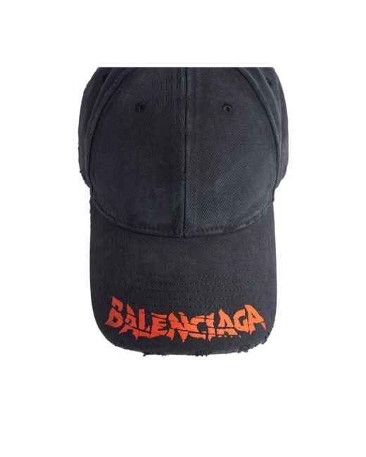Balenciaga Gray Logo Detailed Cap for men