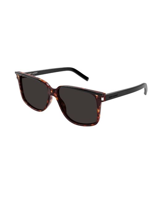 Saint Laurent Black Eyewear Square Frame Sunglasses for men