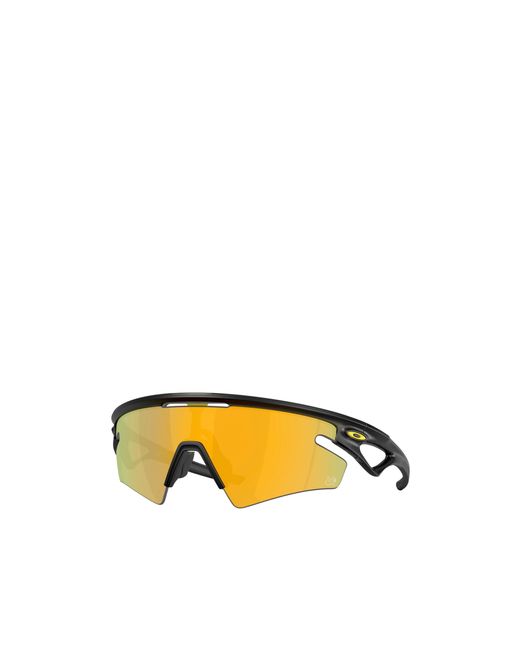 Oakley Yellow Sphaera Slash Shield Frame Sunglasses for men