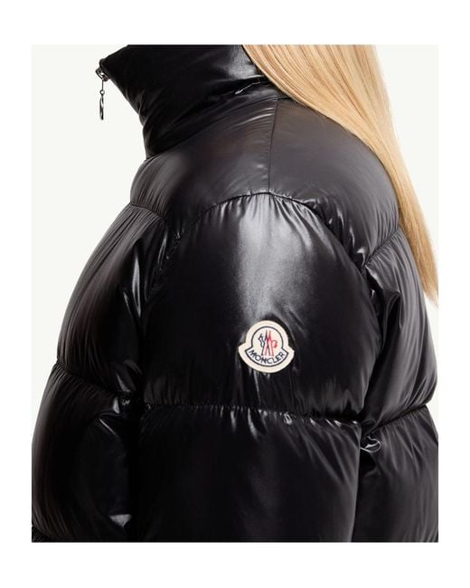Moncler Black Abbadia Short Down Jacket