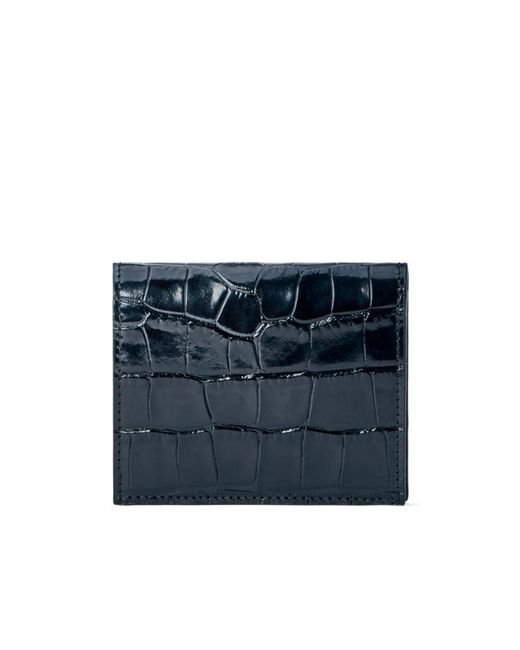 Vivienne Westwood Blue Bi-Fold Embossed Wallet