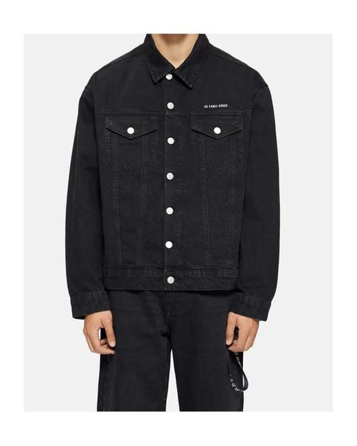 44 Label Group Blue Fossil Jacket for men