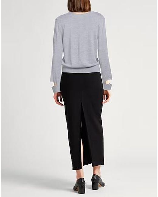 Tory Burch Blue Logo Sweater