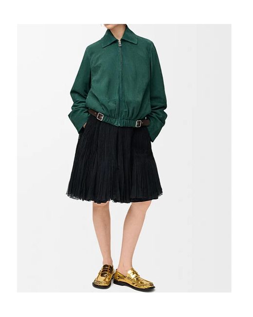Loewe Green Belted Jacket