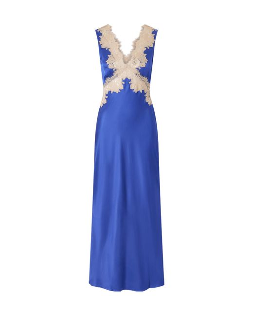 Rixo Blue Sleeveless Dress