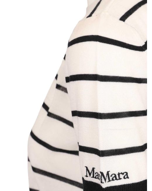 Max Mara White Favetta Sweater