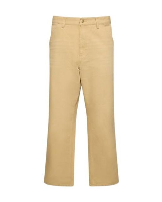 Carhartt Natural Logo Patch Casual Pants for men